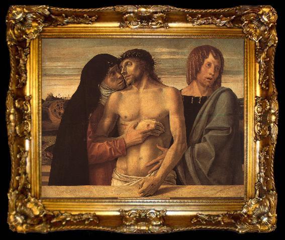 framed  Giovanni Bellini Pieta, ta009-2